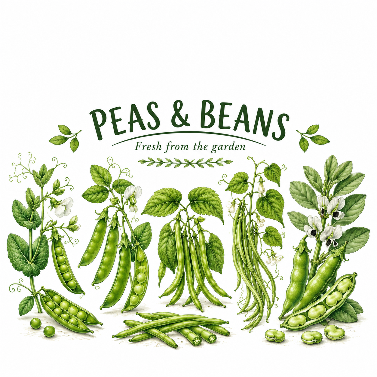 Peas & Beans (Peul en boon)